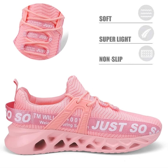 Just So So Shoes - Pink Just So Tennis Shoes Size 10